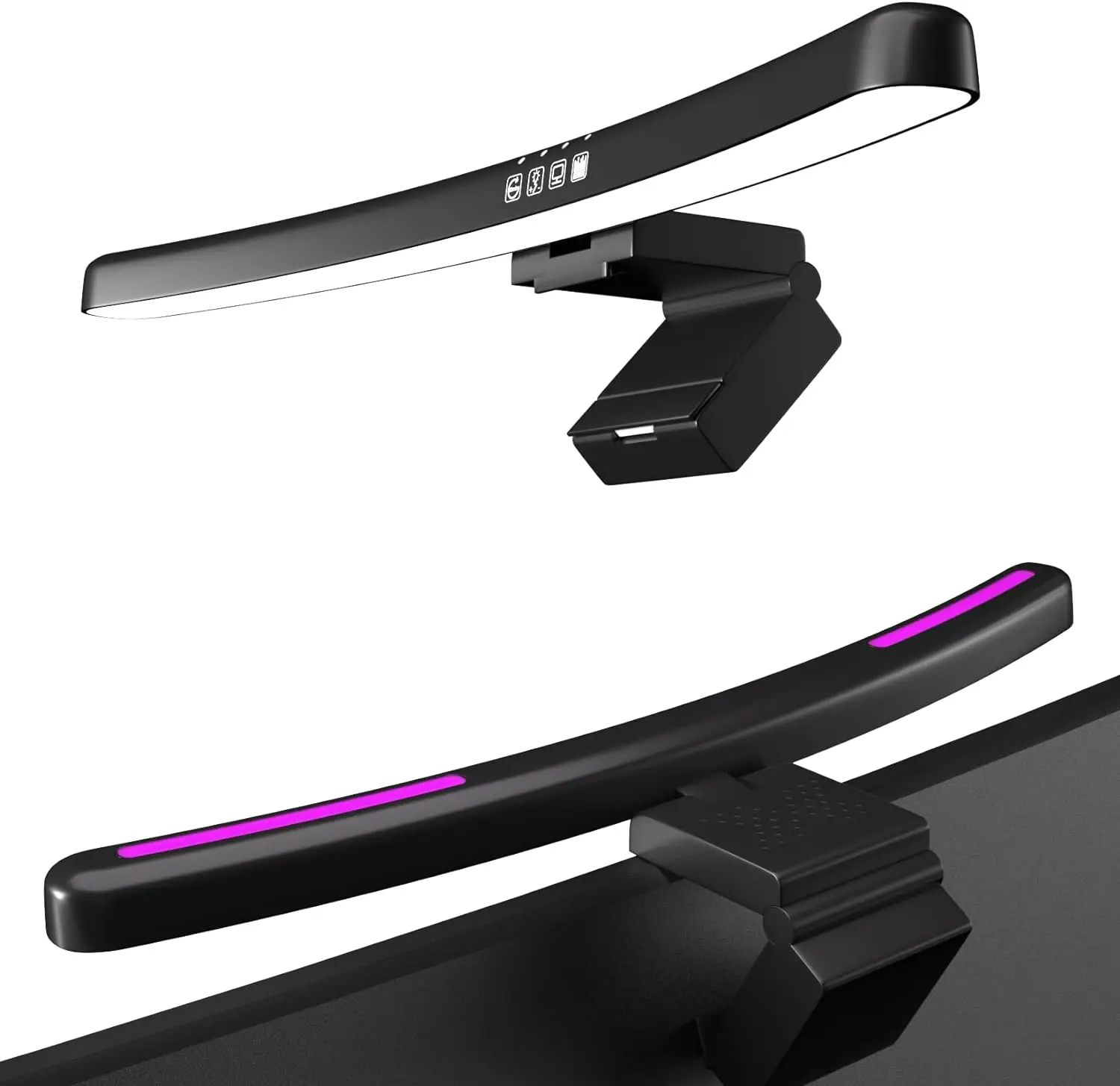 Gaming Accessories Bedroom - Monitor Light Bar Curved with RGB