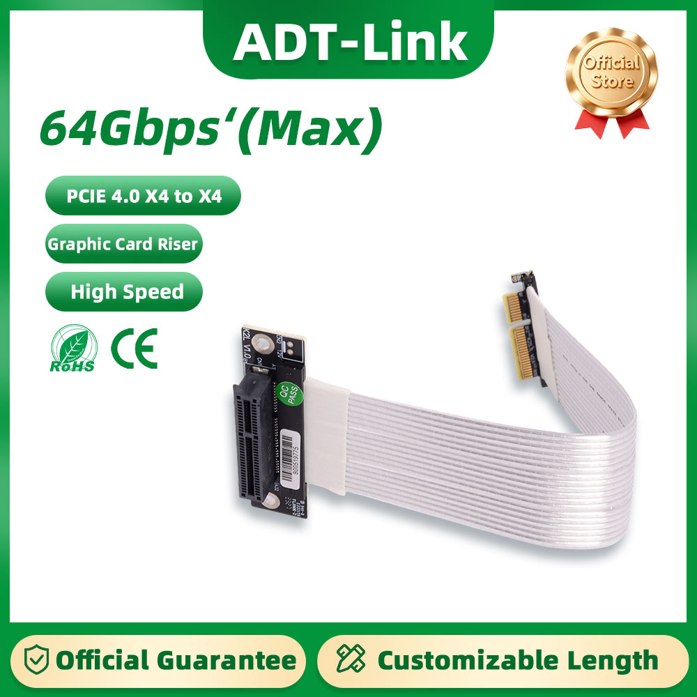 Pcie Extension Cable - ADT-Link K22SL-TL PCIE 4.0 X4 To