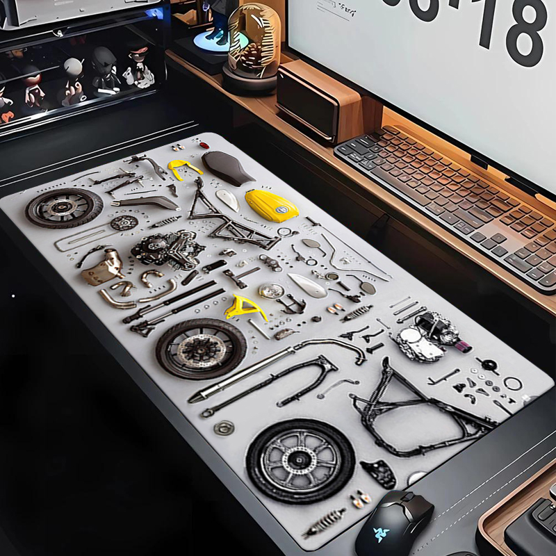 Gaming Accessories For Gaming Desk - Disassembly Diagram Rubber Mouse Pad Mouse