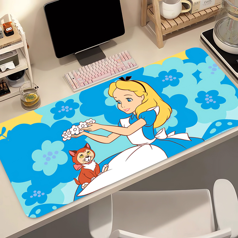 Gaming Accessories Computer - 90x40cm Mouse Pad A-Alices in Wonderland