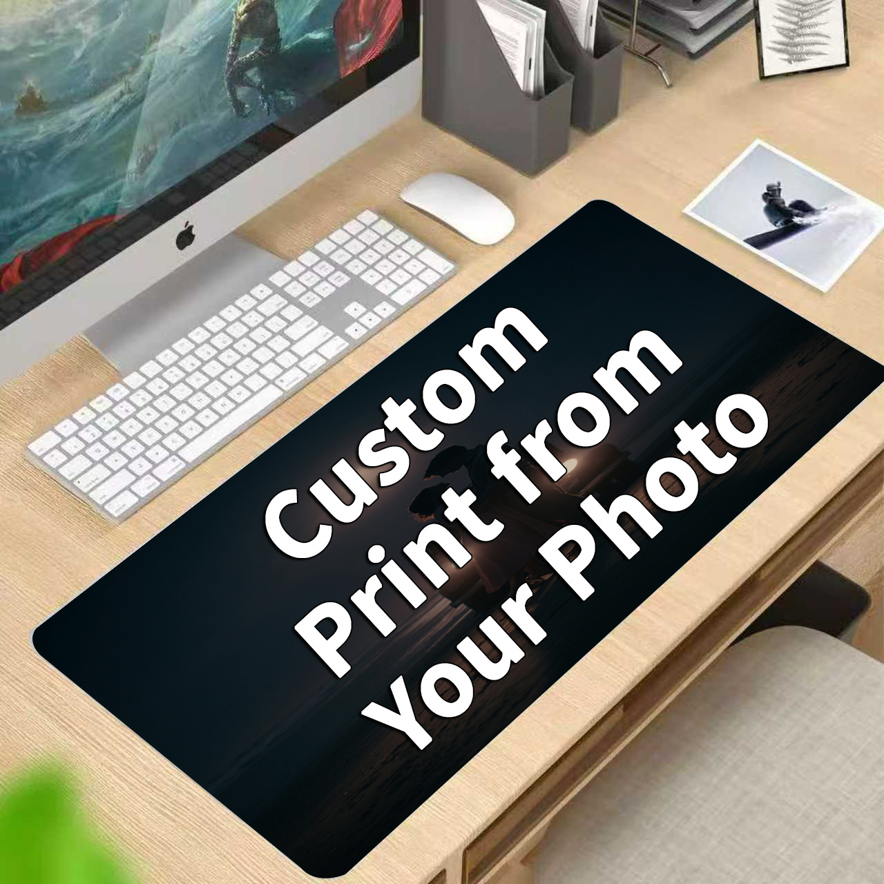 Gaming Accessories Computer - Custom Photo Mouse Pad, Personalized Mouse