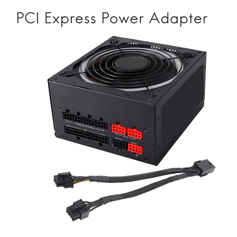 SMIEA 1PCS GPU PCIe 8 Pin Fema - Pcie Extension Cable 评论和价格
