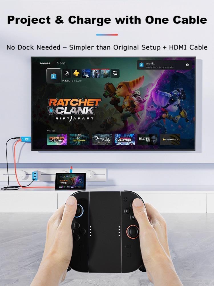 AOLION HD HDM-I Projection Cab - Gaming Accessories Nintendo Switch 评论和价格