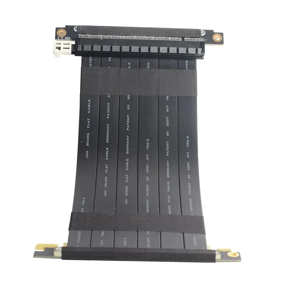 Black & White Double Reverse G - Pcie Extension Cable 评论和价格