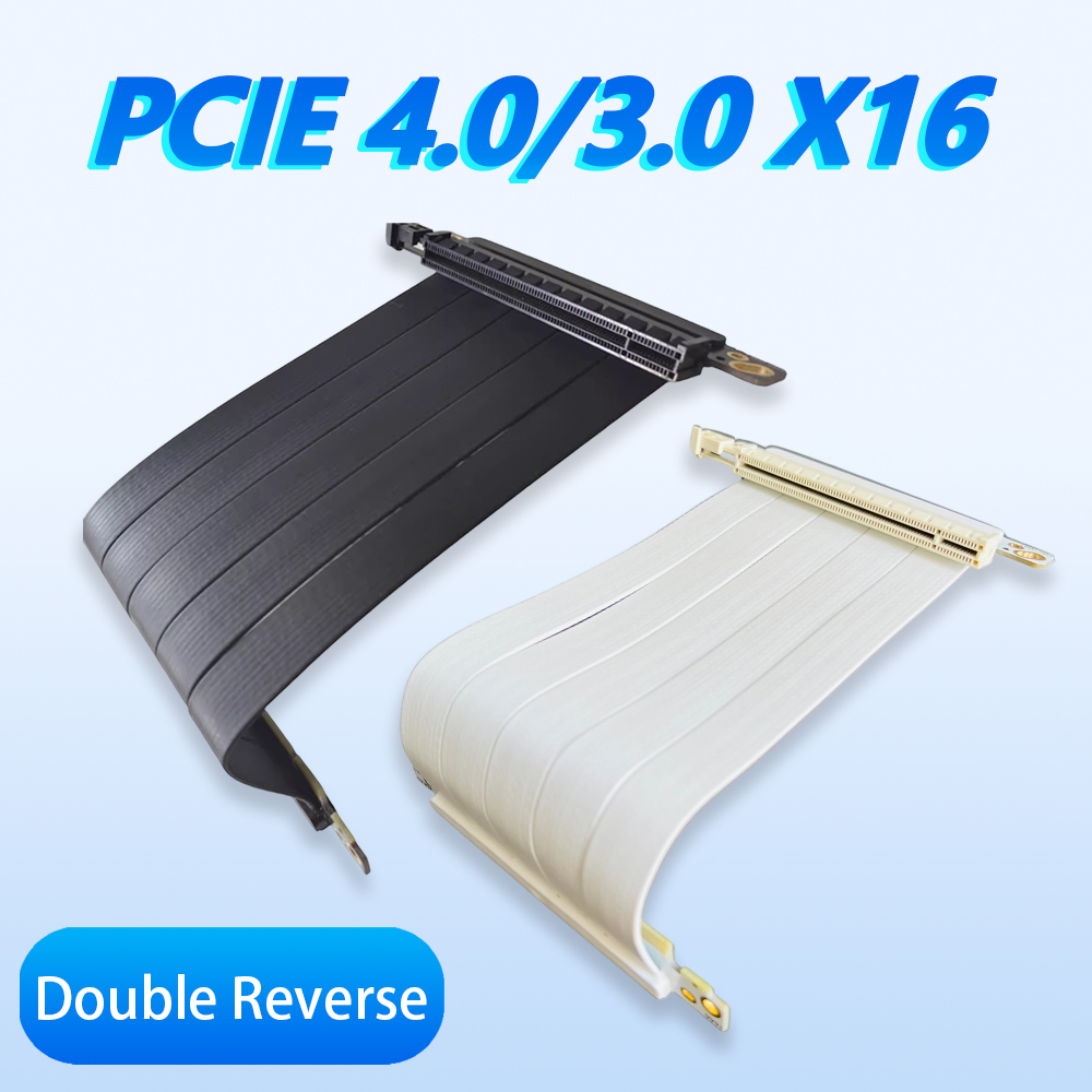 PCIe 4.0 3.0 X16 Double Revers - Pcie Extension Cable 评论和价格