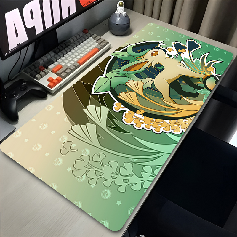 Mouse Pad Gamer P-pokemon Leaf - Gaming Accessories For Gaming Setup 评论和价格