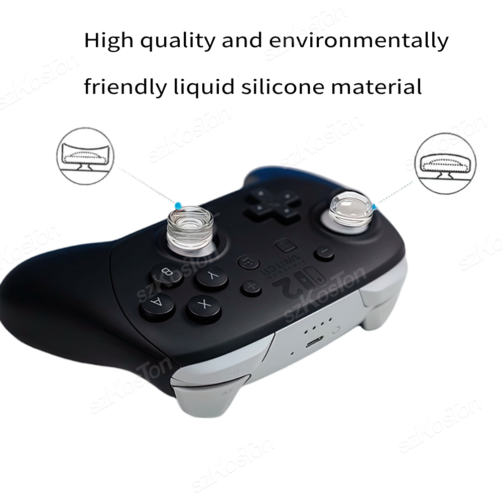 Clear Thumb Grips Caps for Swi - Gaming Accessories Nintendo Switch 评论和价格