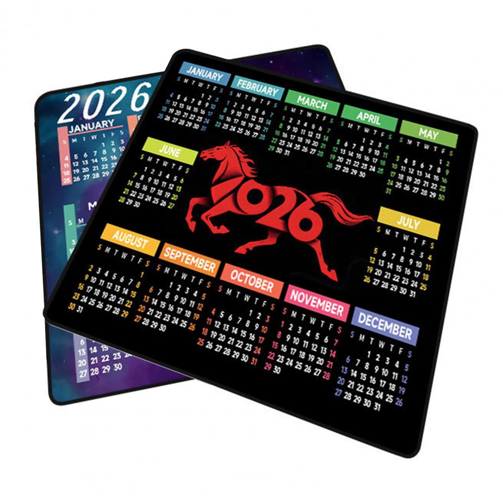 2026 Calendar Mouse Pad Waterp - Gaming Accessories Computer 评论和价格