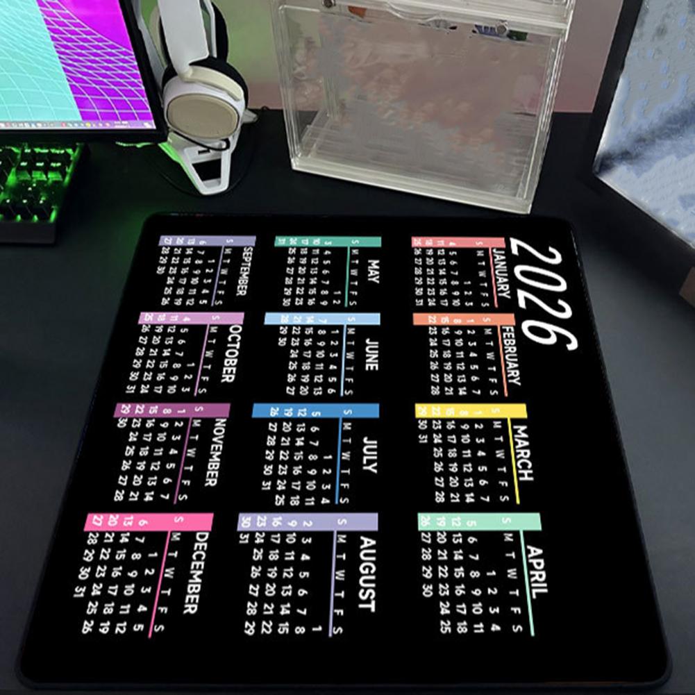 2026 Calendar Mouse Pad Waterp - Gaming Accessories Computer 评论和价格