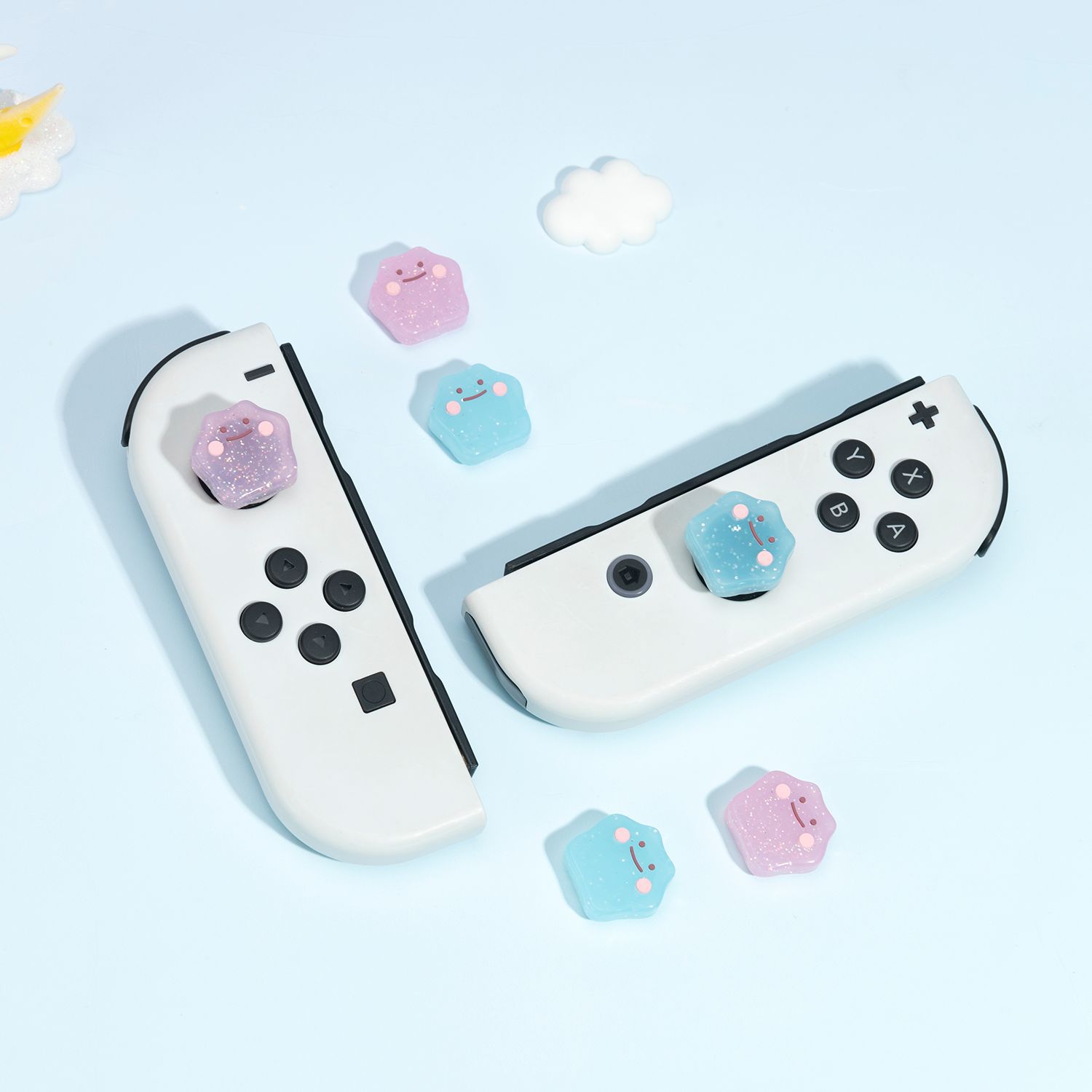 Silicone Rubber Thumb Stick Gr - Gaming Accessories Nintendo Switch 评论和价格