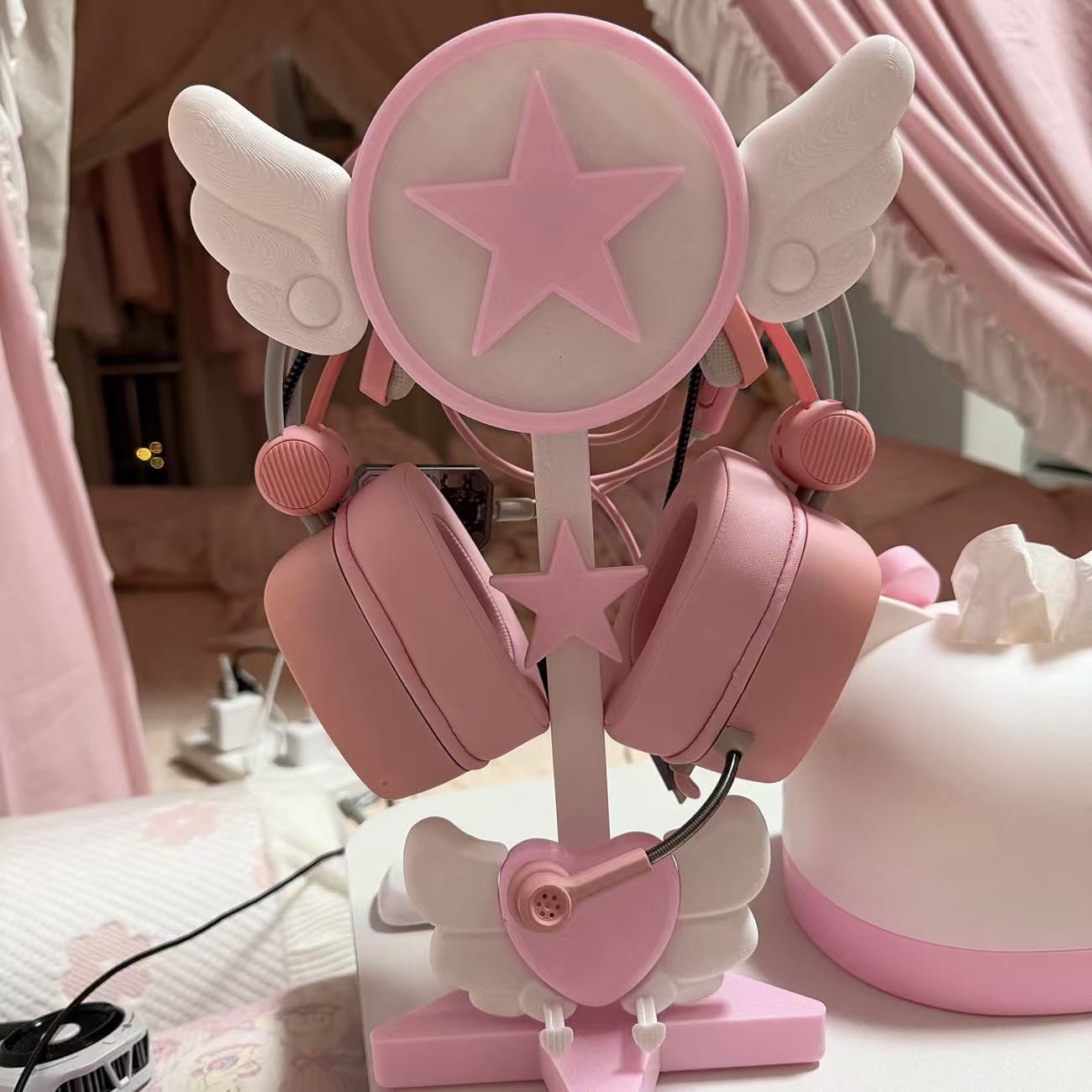 Japanese-style Headphone Stand - Gaming Accessories Kawaii 评论和价格